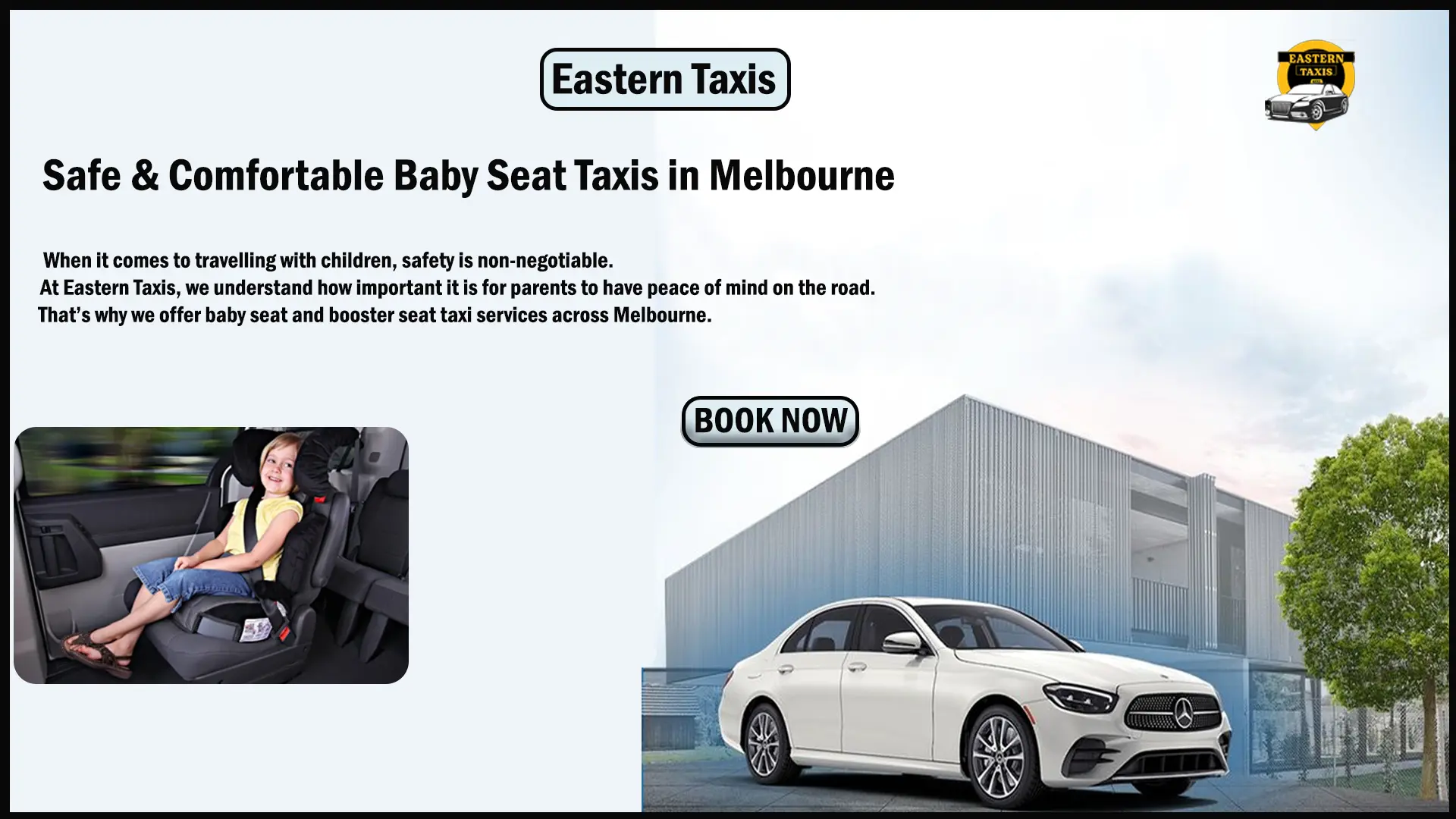 Best airport taxi with baby seat Melbourne