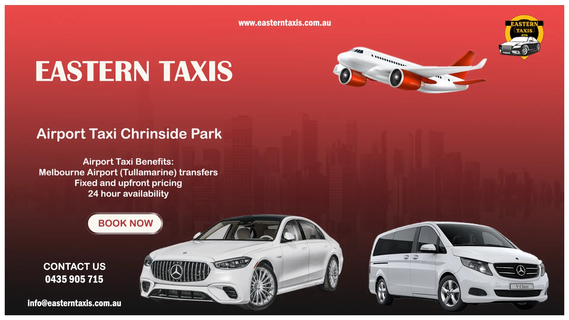 Airport Taxi Chrinside Park- Eastern Taxi