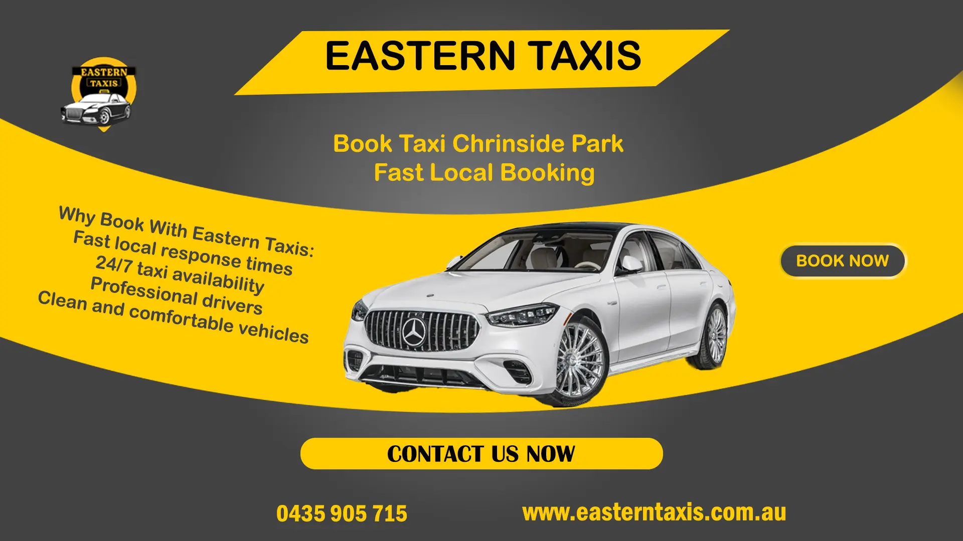 Book Taxi Chrinside Park- Eastern taxi