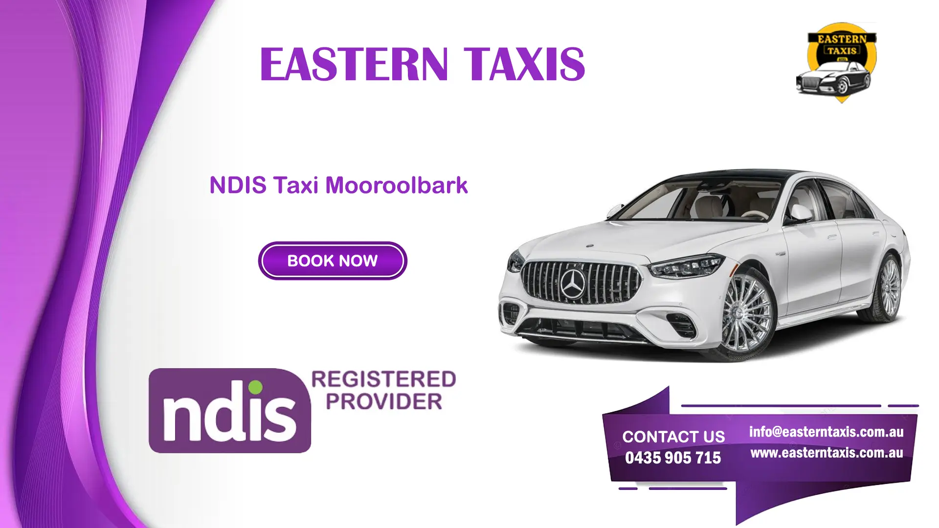 NDIS Taxi Mooroolbark- Eastern Taxi Services